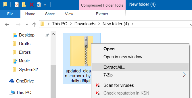 Windows 7 Cursors Download